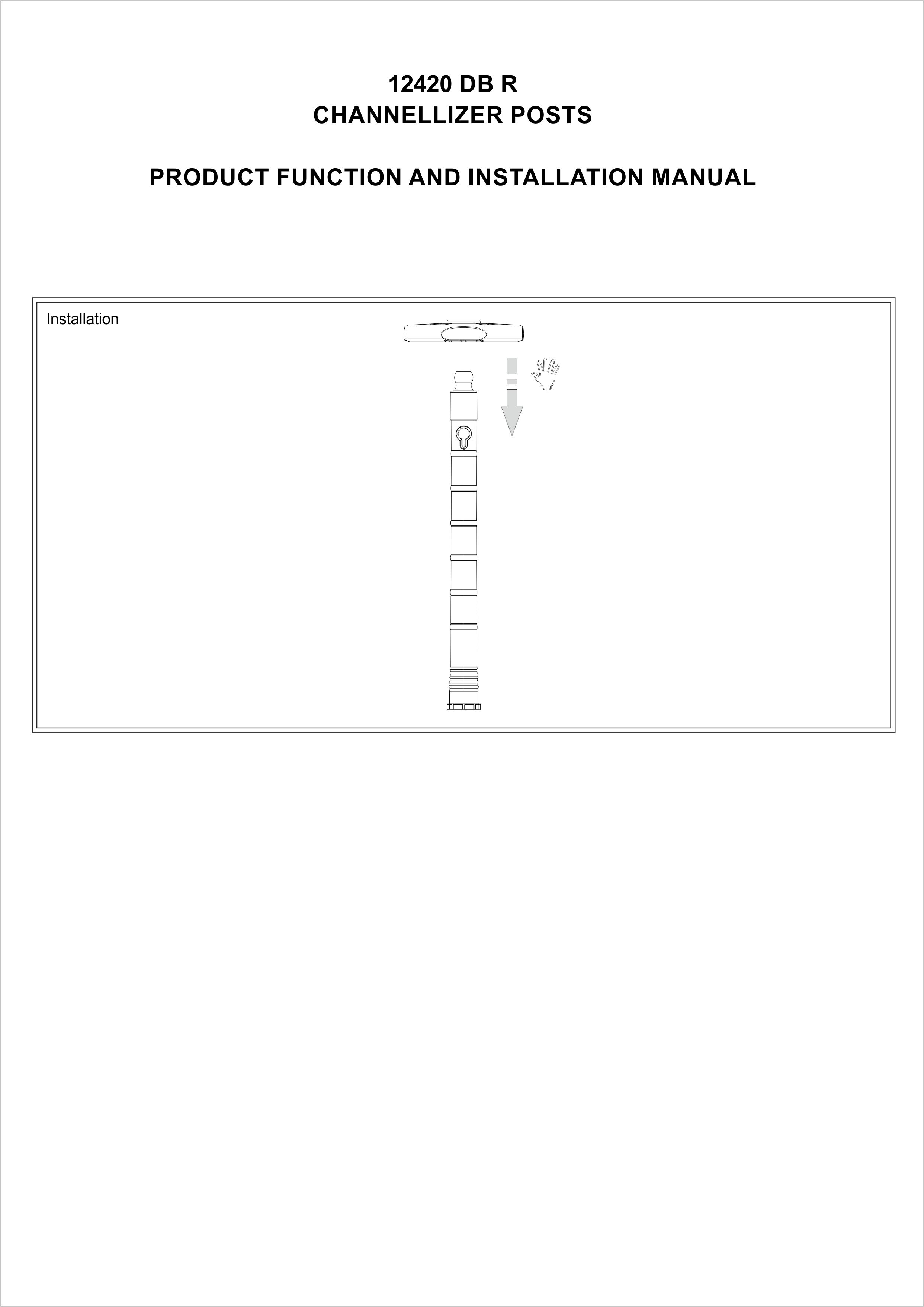 12420 DB R INSTALLATION MANUAL