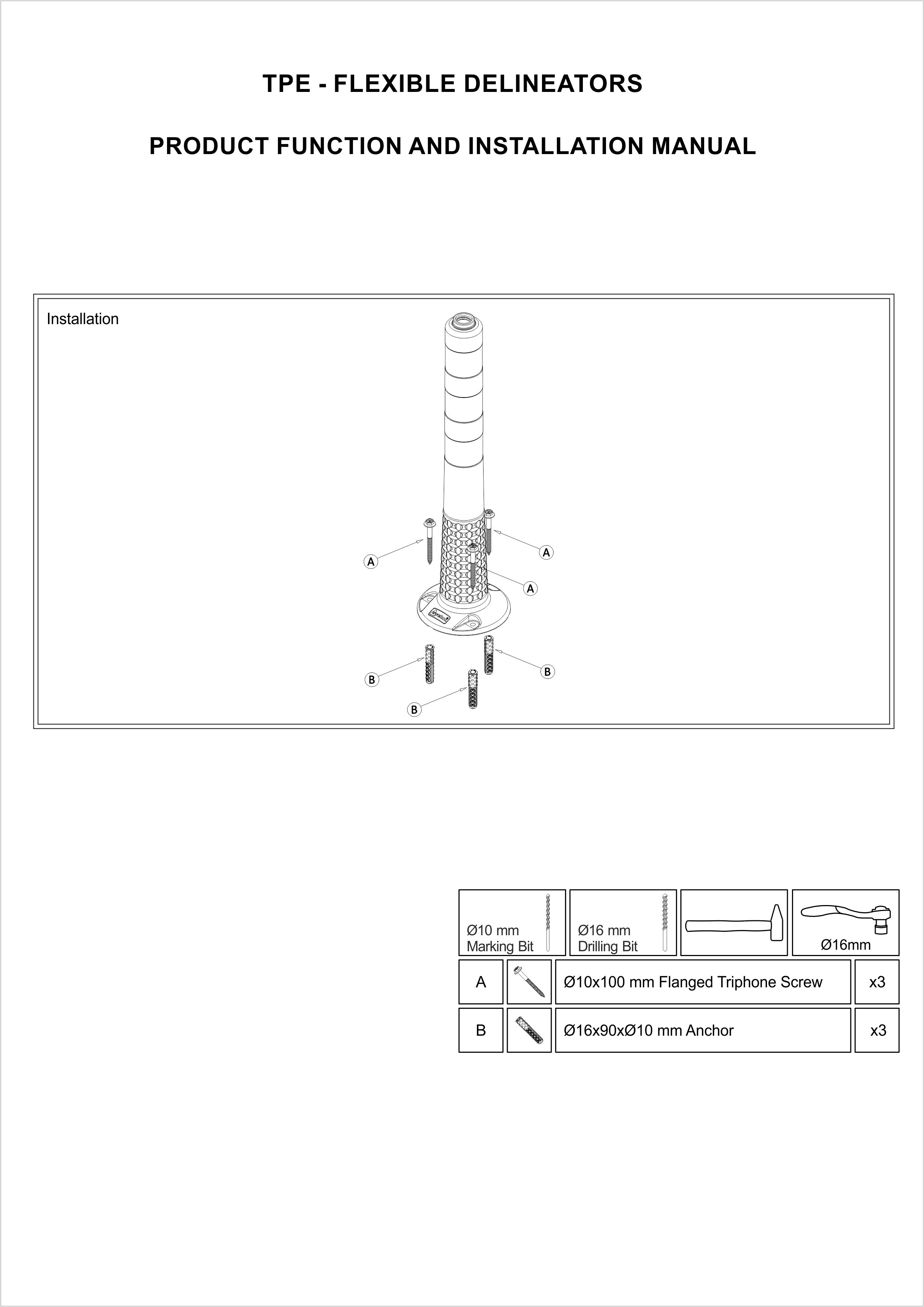 22052 UB R INSTALLATION MANUAL