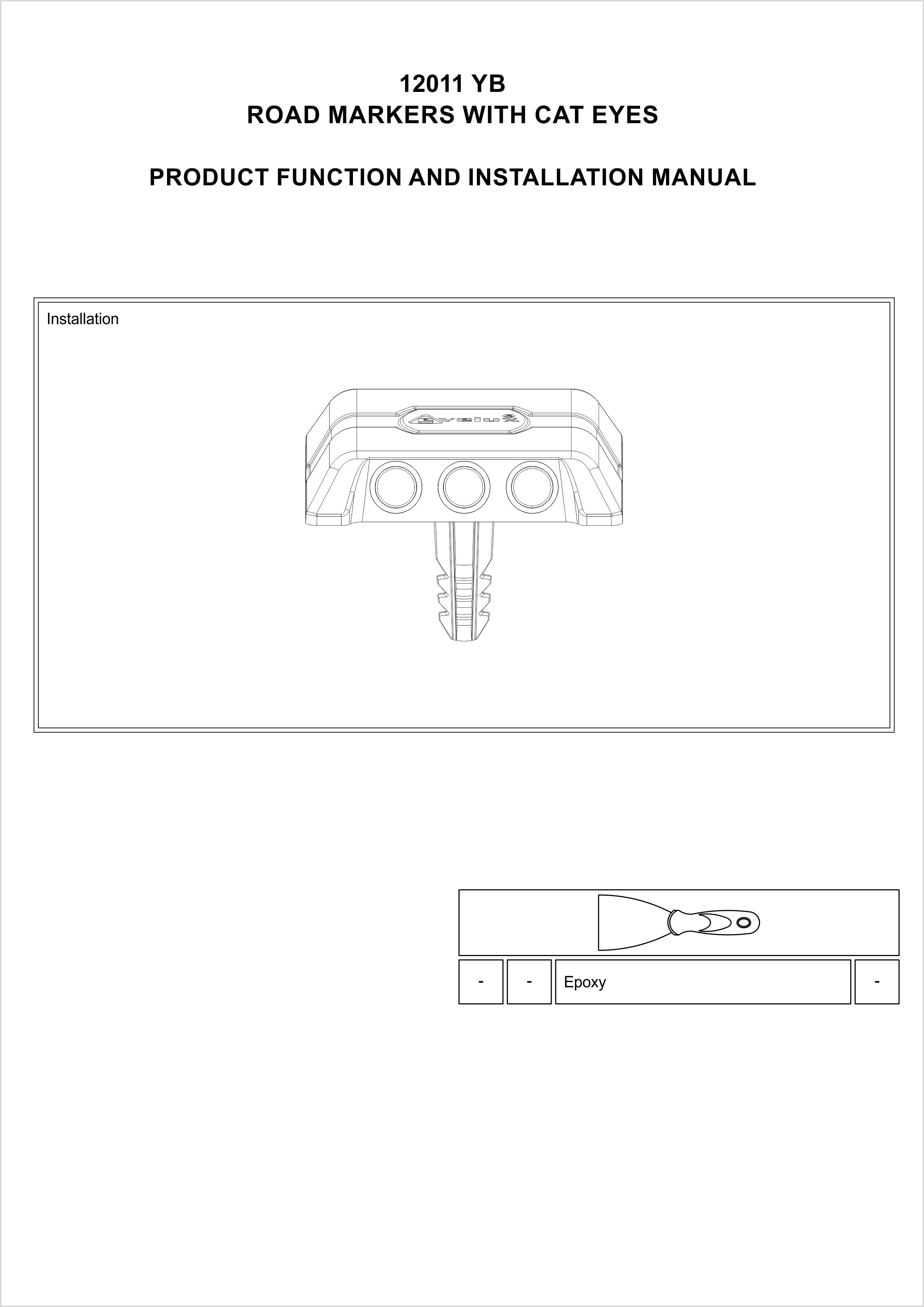 12011 YB INSTALLATION MANUAL