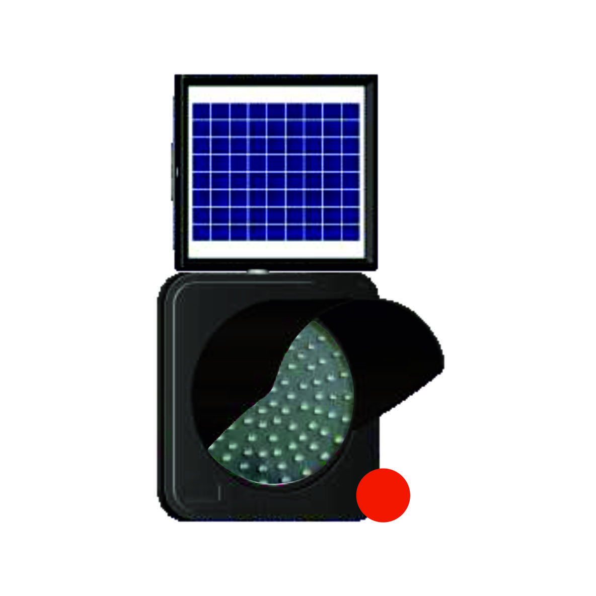 11853 FL K Solar Flashing Led Lamp