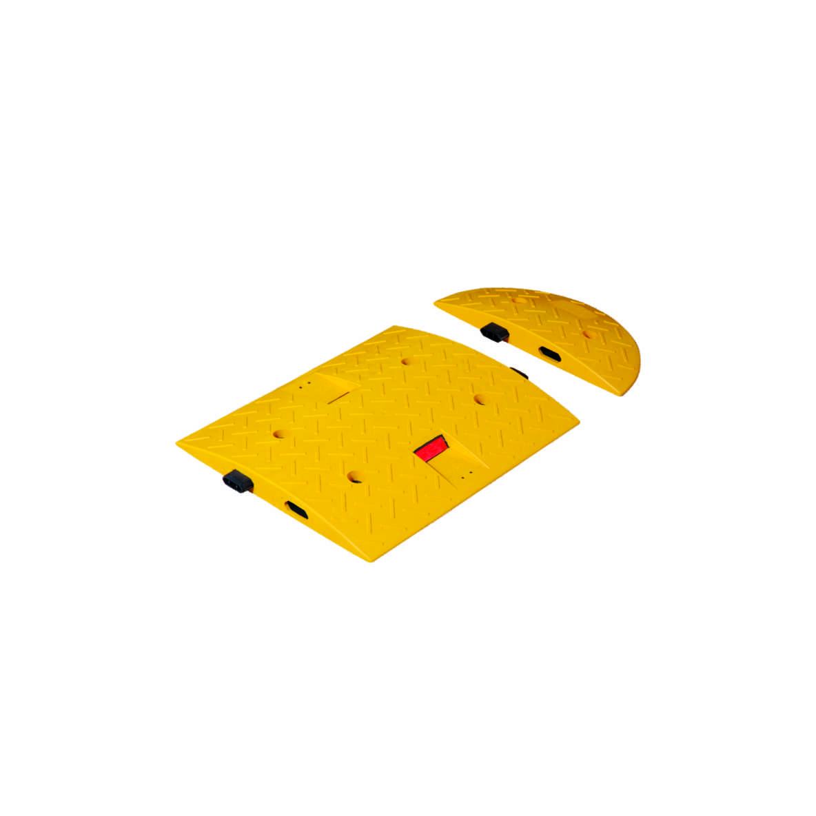 12106 YK - 12107 YK K Speed Ramp With Reflective Tape & Reflector