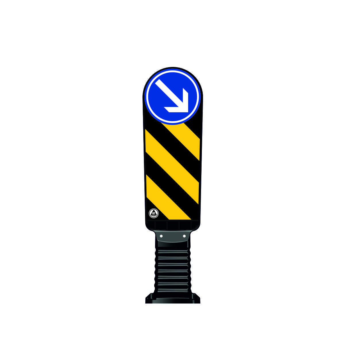 12254 UB R Traffic Island Bollard