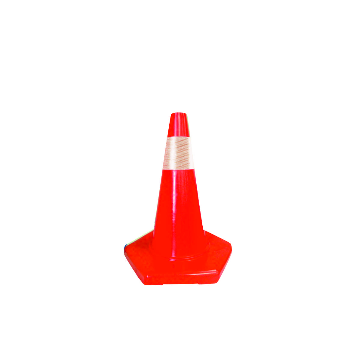 12318 TK R1 50 cm PVC Forgalomterelő Kúp