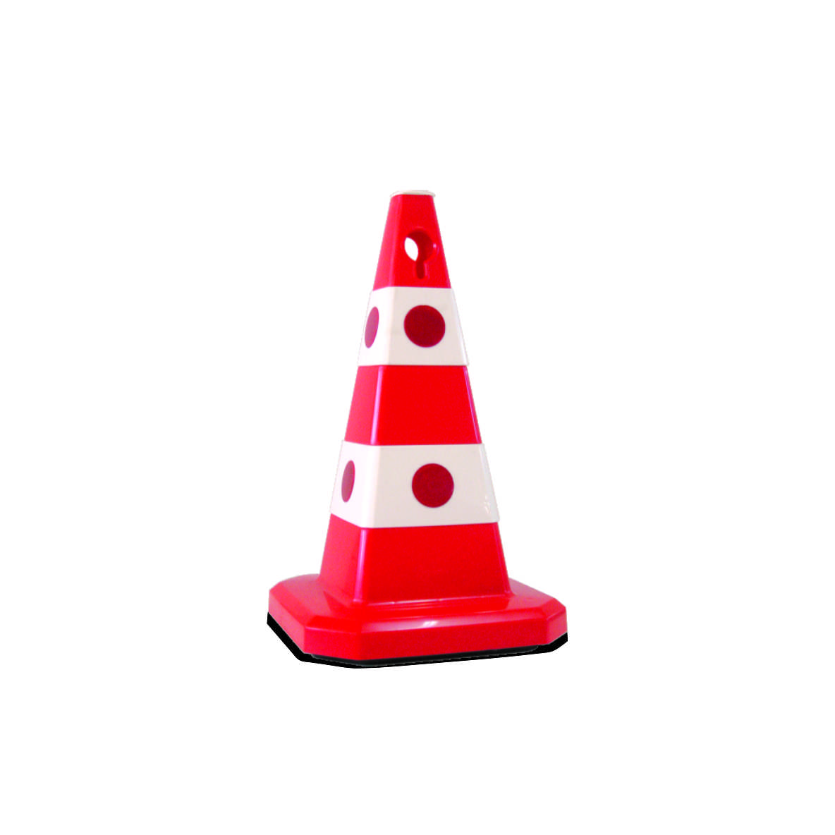 12351 TK A 61.3 cm PPC Ultra Kedi Gözlü Trafik Konisi