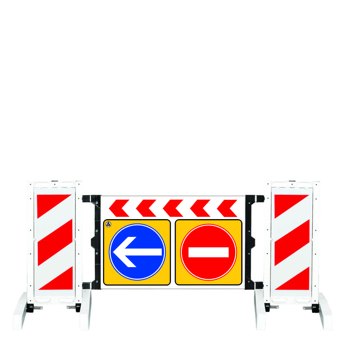 12504 FB R Foldable Traffic Sign Barricade