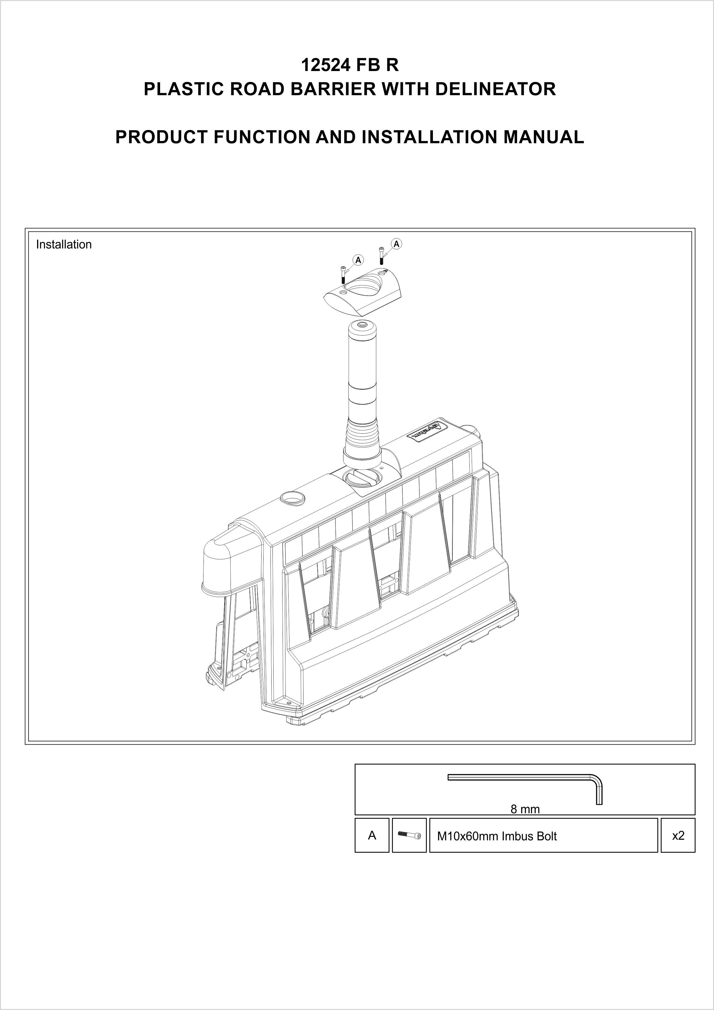 12524 FB R Összeszerelési útmutató