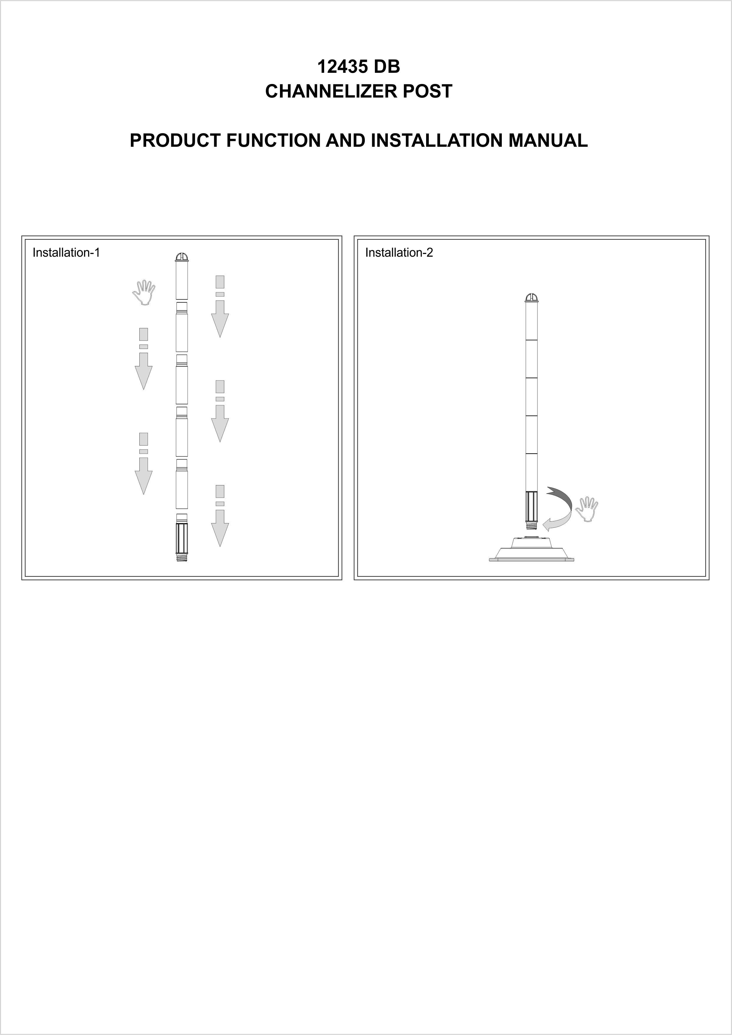 12435 DB INSTALLATION MANUAL