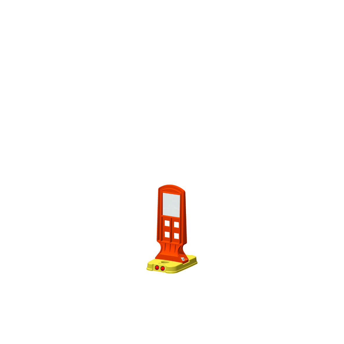 22203 UB R Channelizer with Flap