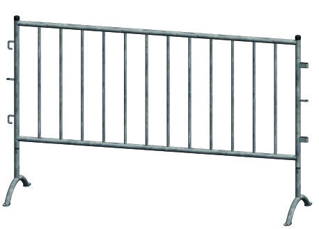 Metal Safety Barricade