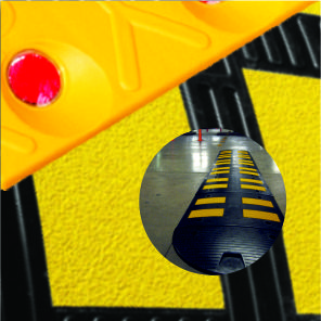 Speed Ramps and, Solar Flasher Plastic Speed Ramps